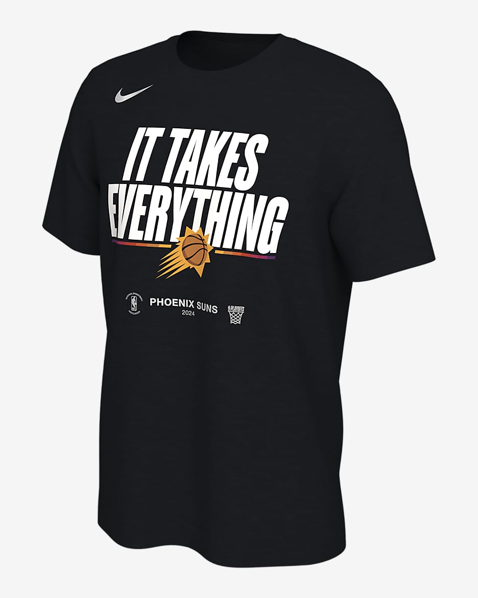 Nike Phoenix Suns NBA T Shirt Black